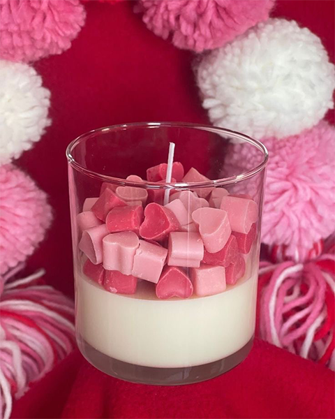 Heart Candles