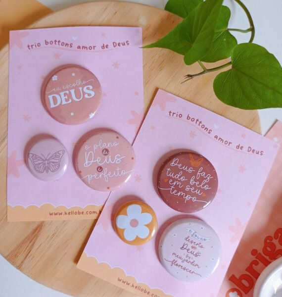 Button Badge And Magnets