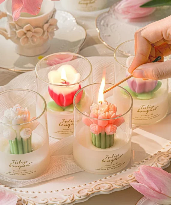 Tulip Scented Candle